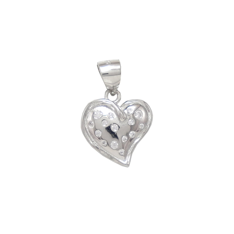 Silver Heart Pendent/Dollar for Women