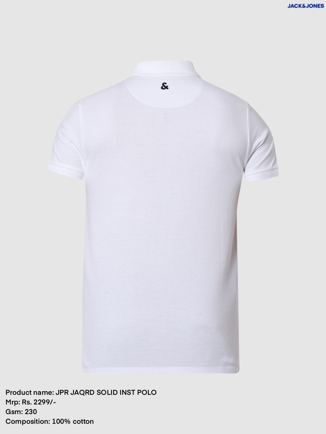 Jack & Jones Jacquard Polo T-Shirt