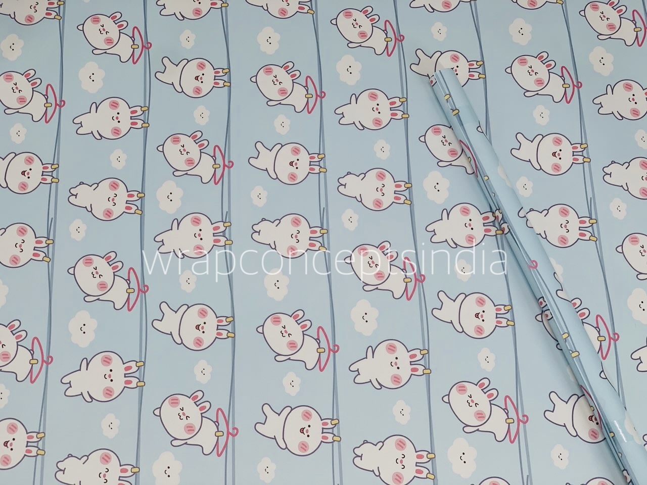 Bunny Love & Cloudy Hops-Gift Wrap Set (Set of 2 Sheets) Bunny Love & Cloudy Hops-Gift Wrap Set (Set of 2 Sheets)