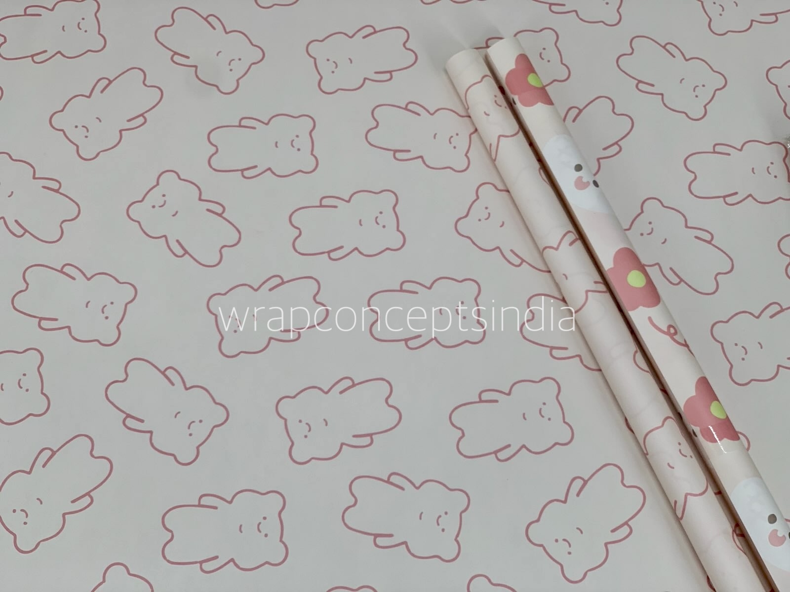 Bear & Bunny Delight Gift Wrap Set (Set of 2 Sheets) Bear & Bunny Delight Gift Wrap Set (Set of 2 Sheets)