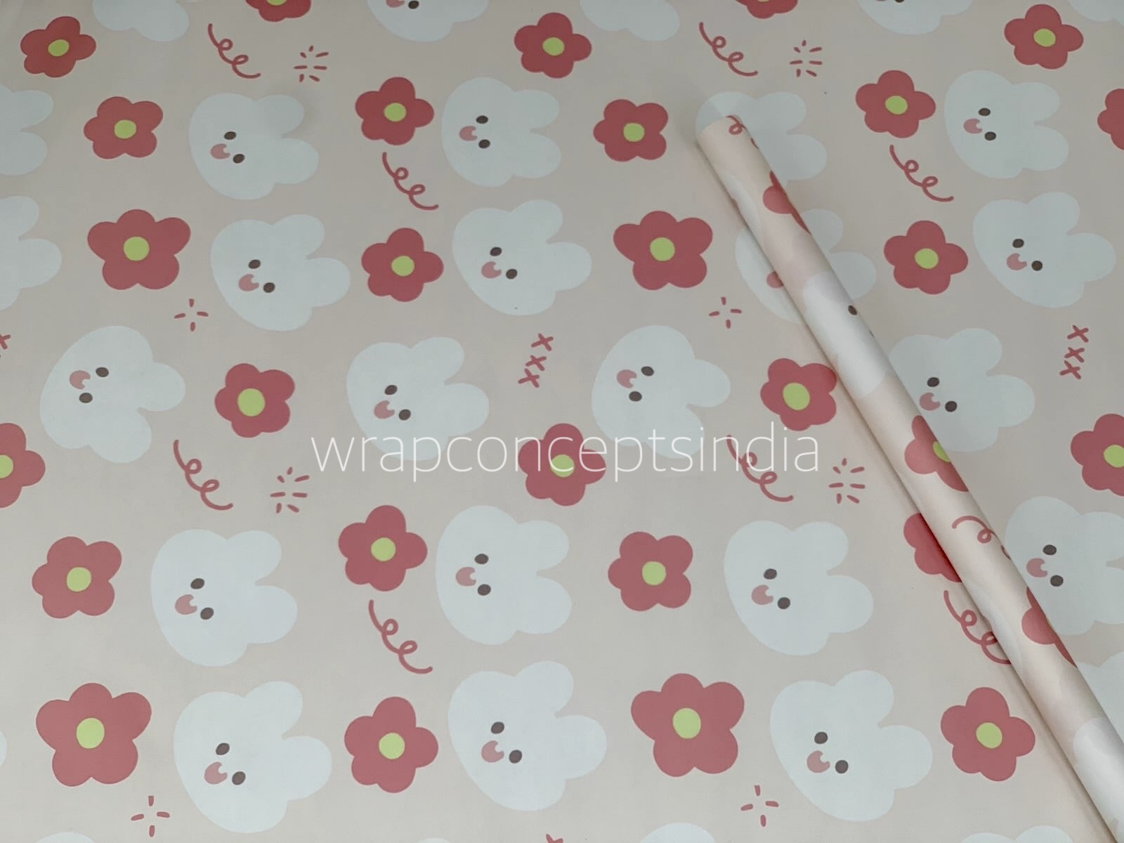 Bear & Bunny Delight Gift Wrap Set (Set of 2 Sheets) Bear & Bunny Delight Gift Wrap Set (Set of 2 Sheets)