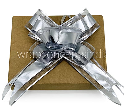 Organza & Metallic Pull Bows - 50mm