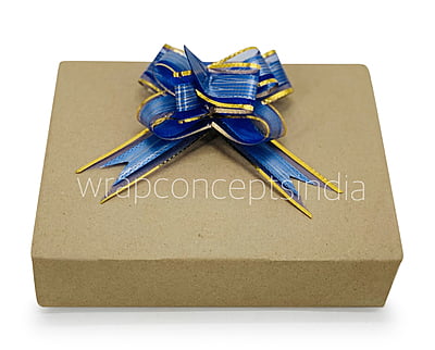 Print & Gold Pull Bows - 30mm Print & Gold Pull Bows - 30mm