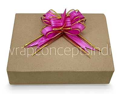 Print & Gold Pull Bows - 30mm Print & Gold Pull Bows - 30mm