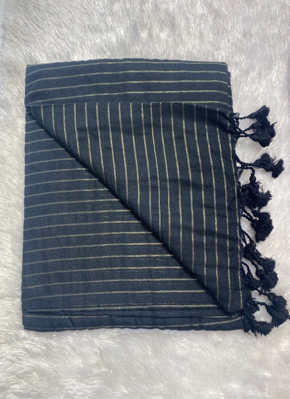Veeksha - The Stripes Cotton Saree SWS98