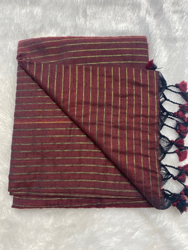 Veeksha - The Stripes Cotton Saree SWS97