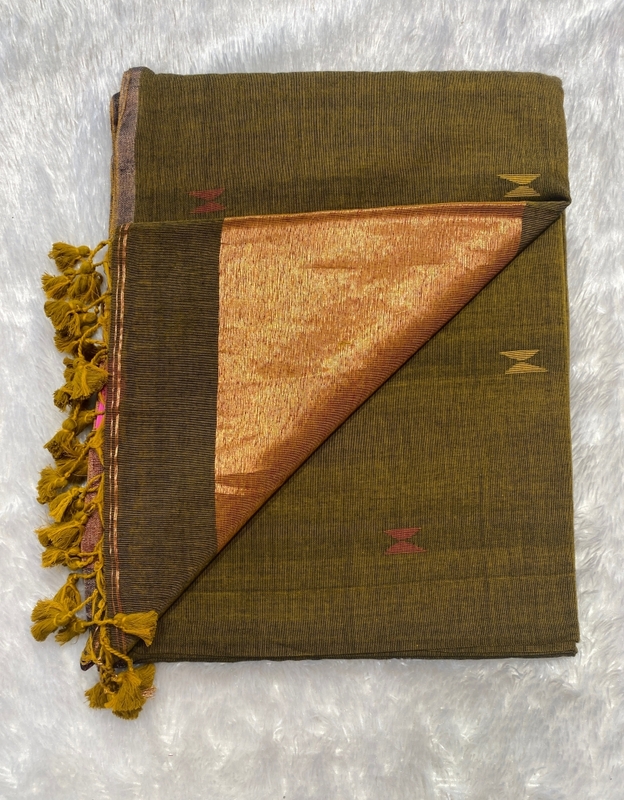 Veeksha - The Linen Cotton Saree SWS114 Veeksha - The Linen Cotton Saree SWS114