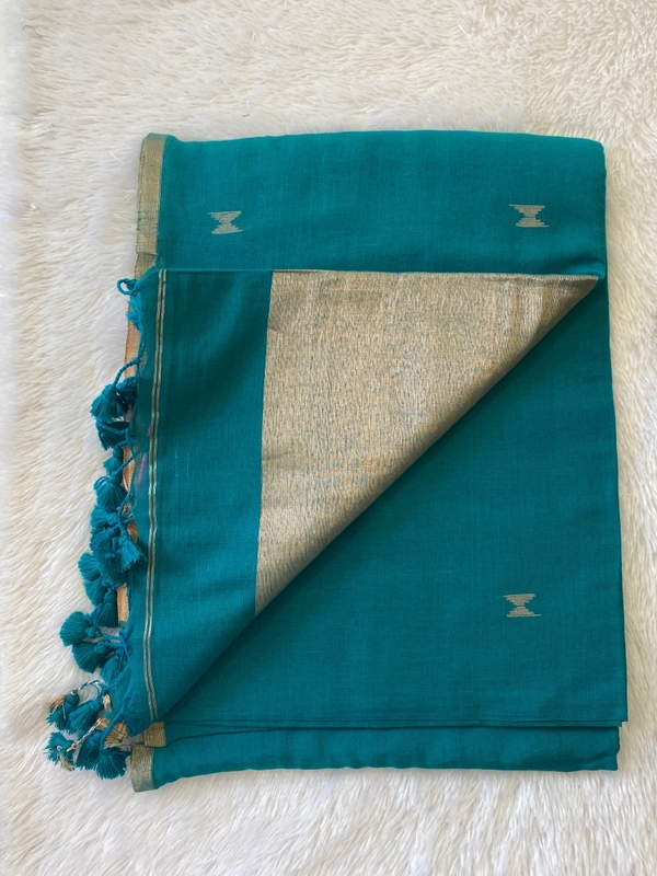 Veeksha - The Linen Cotton Saree SWS115 Veeksha - The Linen Cotton Saree SWS115