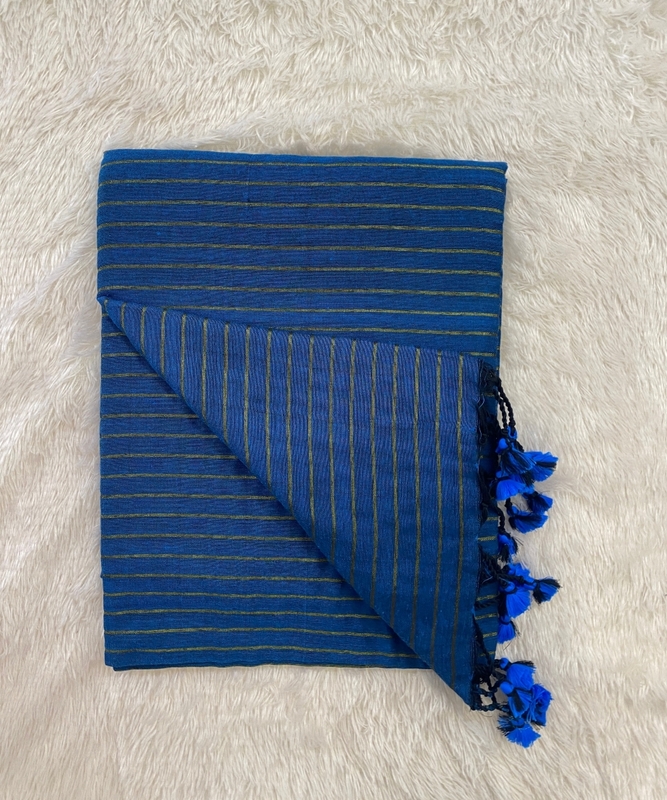 Veeksha - The Stripes Cotton Saree SWS97