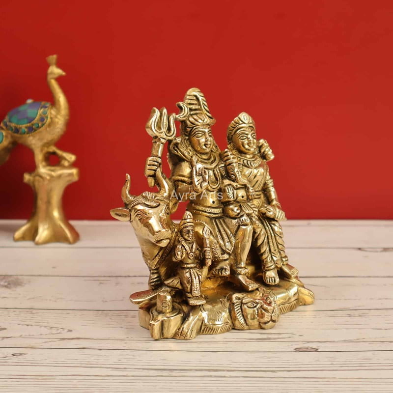 Shiva parivar 5.8 Inch Height Shiva parivar 5.8 Inch Height