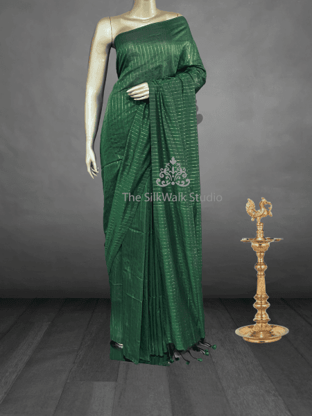 Veeksha - The Stripes Cotton Saree SWS97