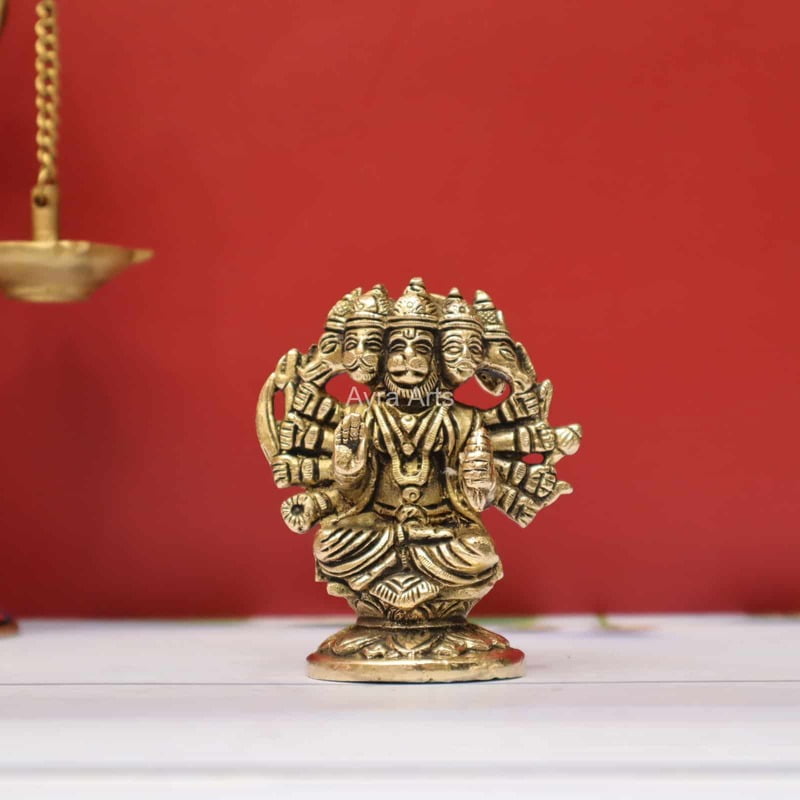 Panchamukha Hanuman 3.5 Inch Height Panchamukha Hanuman 3.5 Inch Height