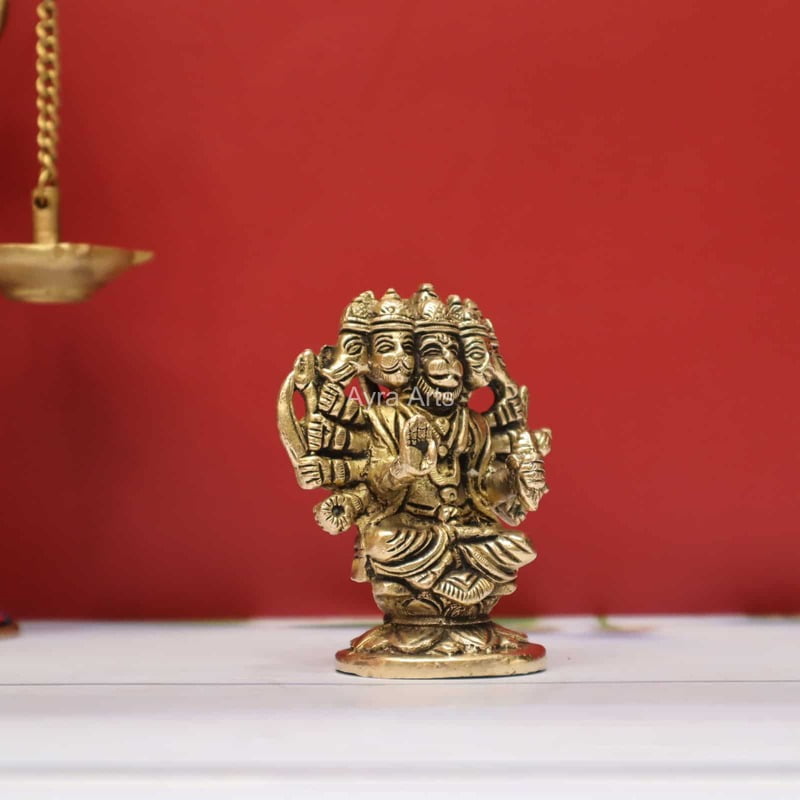 Panchamukha Hanuman 3.5 Inch Height Panchamukha Hanuman 3.5 Inch Height