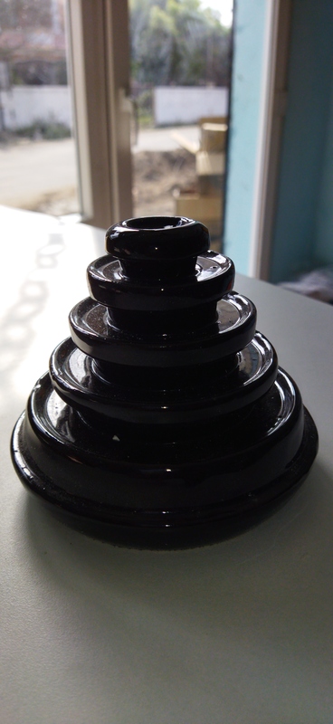 Backflow incense burner circle fountain