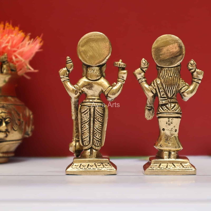 Vishnu Lakshmi Set - 4.3 Inch