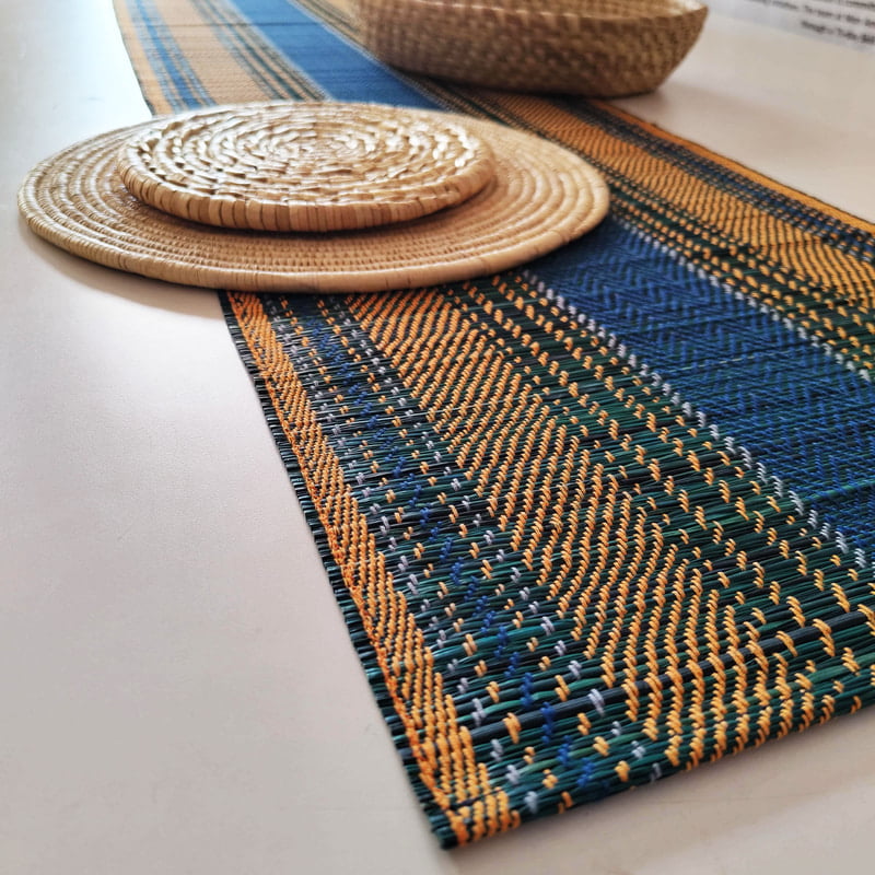 Madur Blue Base & Yellow Runner Madur Blue Base & Yellow Runner