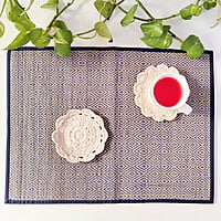 Madur Blue Rhombus Table Mat (Set of 6) Madur Blue Rhombus Table Mat (Set of 6)