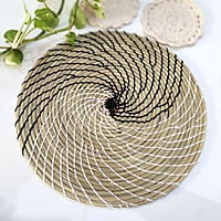 Black & White Moonj Trivet Black & White Moonj Trivet