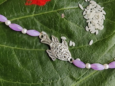 Silver Fish Rakhi Silver Fish Rakhi