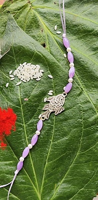 Silver Fish Rakhi Silver Fish Rakhi