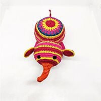 Crochet  Striped Elephant