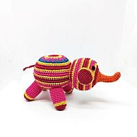 Crochet  Striped Elephant