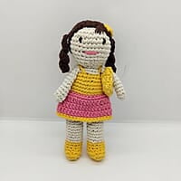 Crochet Summer Skirt Small Doll Crochet Summer Skirt Small Doll