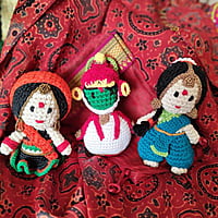 Crochet Maharashtrian Miniature Doll