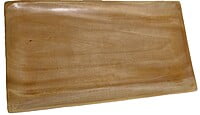 Wooden Natural rectangular tray for serving food, tea, coffee and toast || Home and Kitchen || 12 inches * 8 inches