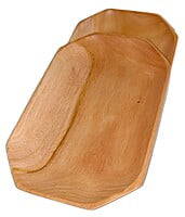 Wooden Natural  tray for serving food, tea, coffee and toast || Home and Kitchen || 9 inches * 6 inches