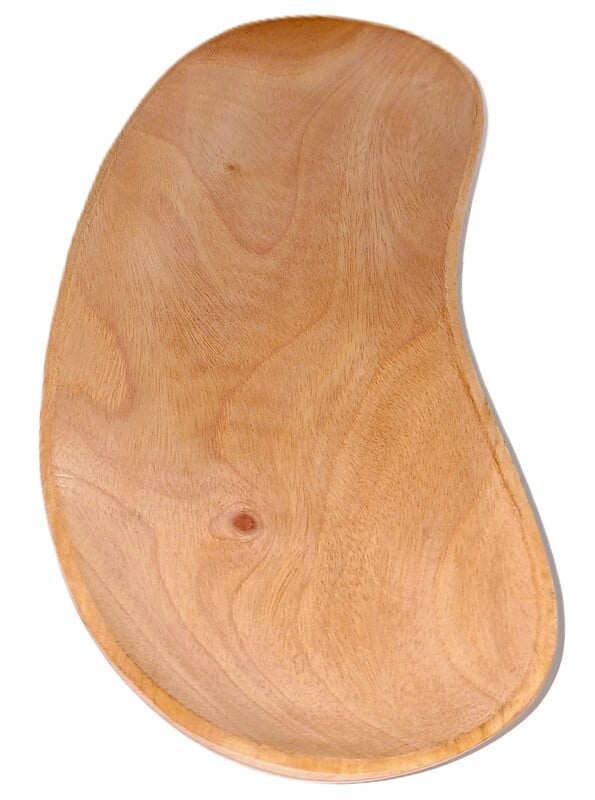 Wooden Natural tray for serving snacks, breakfast, tea, coffee and toast || Home and Kitchen || 10.5 inches * 4.5 inches