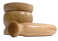 Wooden Natural Okhali and musal for spice mixing || crushing ginger garlic || kitchen Khalbatta || 4.5 inches * 4 inches