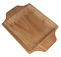 Wooden Natural tray for serving food, tea, coffee and toast || Home and Kitchen || 12 * 8 inches
