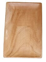 Wooden Natural rectangular tray for serving food, tea, coffee and toast || Home and Kitchen || 12 inches * 8 inches