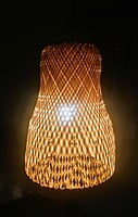 Handmade hanging light weight lampshade made of bamboo || home decor || beautiful design Handmade hanging light weight lampshade made of bamboo || home decor || beautiful design