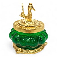 Kubera Glass Pot Mix Colours