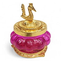 Kubera Glass Pot Mix Colours