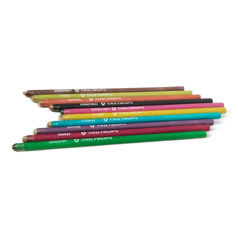 Colour Paper Pencils Black
