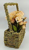 Verdant Blooms Hanging Pot (6.5" X 9.5")
