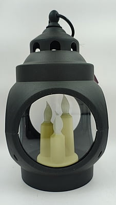 Decor LED Lantern Black