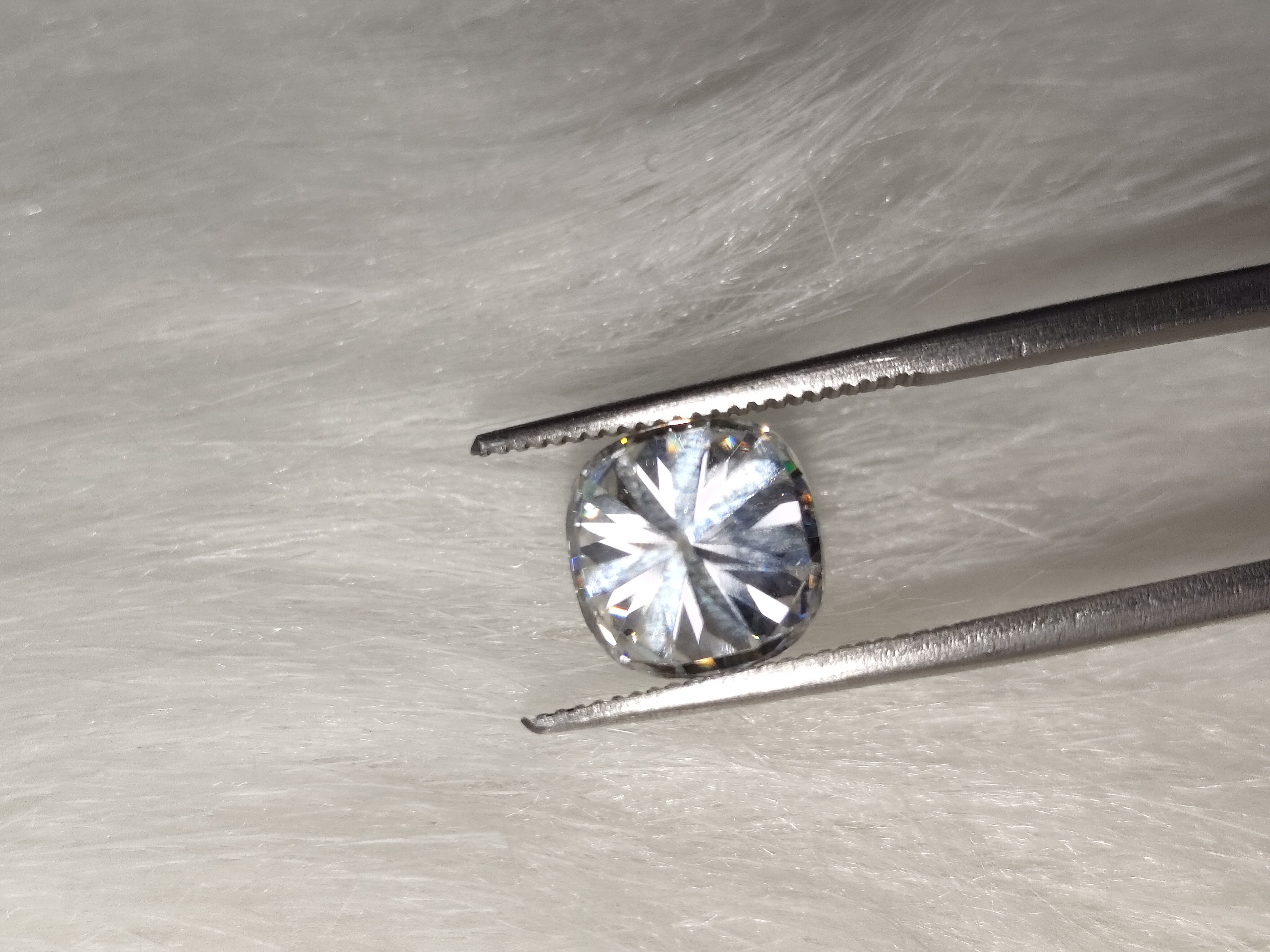 Moissanite Cushion Cut | GRA Certified