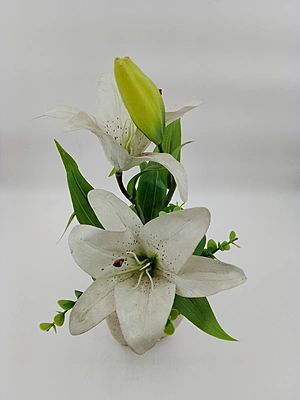 Pot With Flower