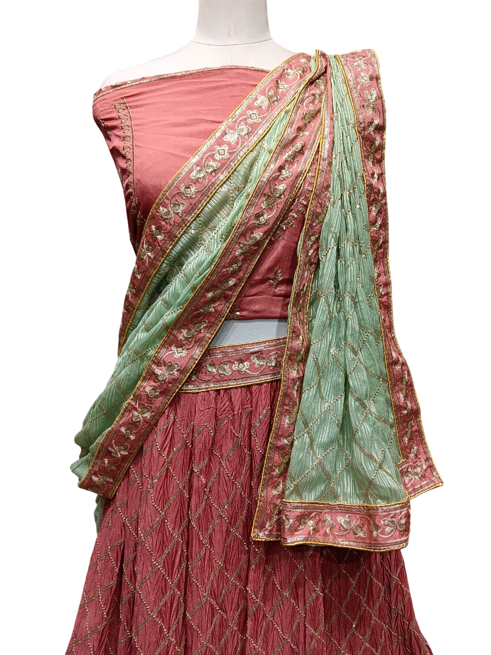 Designer Lehenga Choli Set D.310 B 1764 Designer Lehenga Choli Set D.310 B 1764