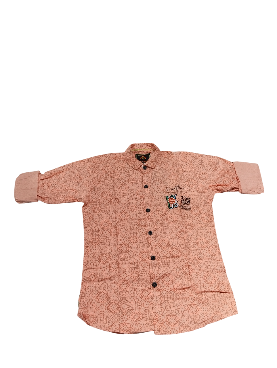 Kids' Printed Casual Shirt D.14/16 B.5157 Kids' Printed Casual Shirt D.14/16 B.5157