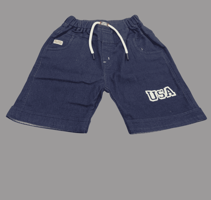 Boys' Championship Polo T-Shirt & Denim Shorts Set D.16.114