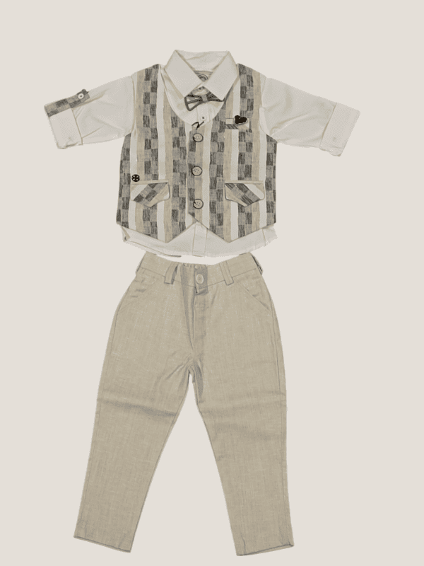 Boys' Elegant 3-Piece Formal Suit D.9.6163 B.1905