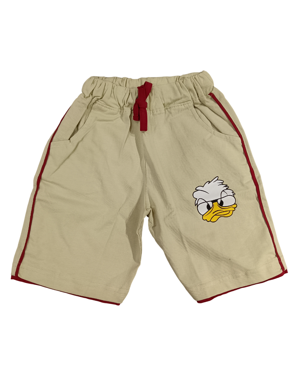 Kids "Angry Duck" Cartoon Print T-Shirt and Shorts pair D.28.515A B.2214 Kids "Angry Duck" Cartoon Print T-Shirt and Shorts pair D.28.515A B.2214