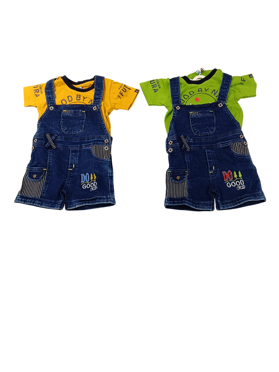 Kids' Denim Dungaree Set D.34.1554 Kids' Denim Dungaree Set D.34.1554