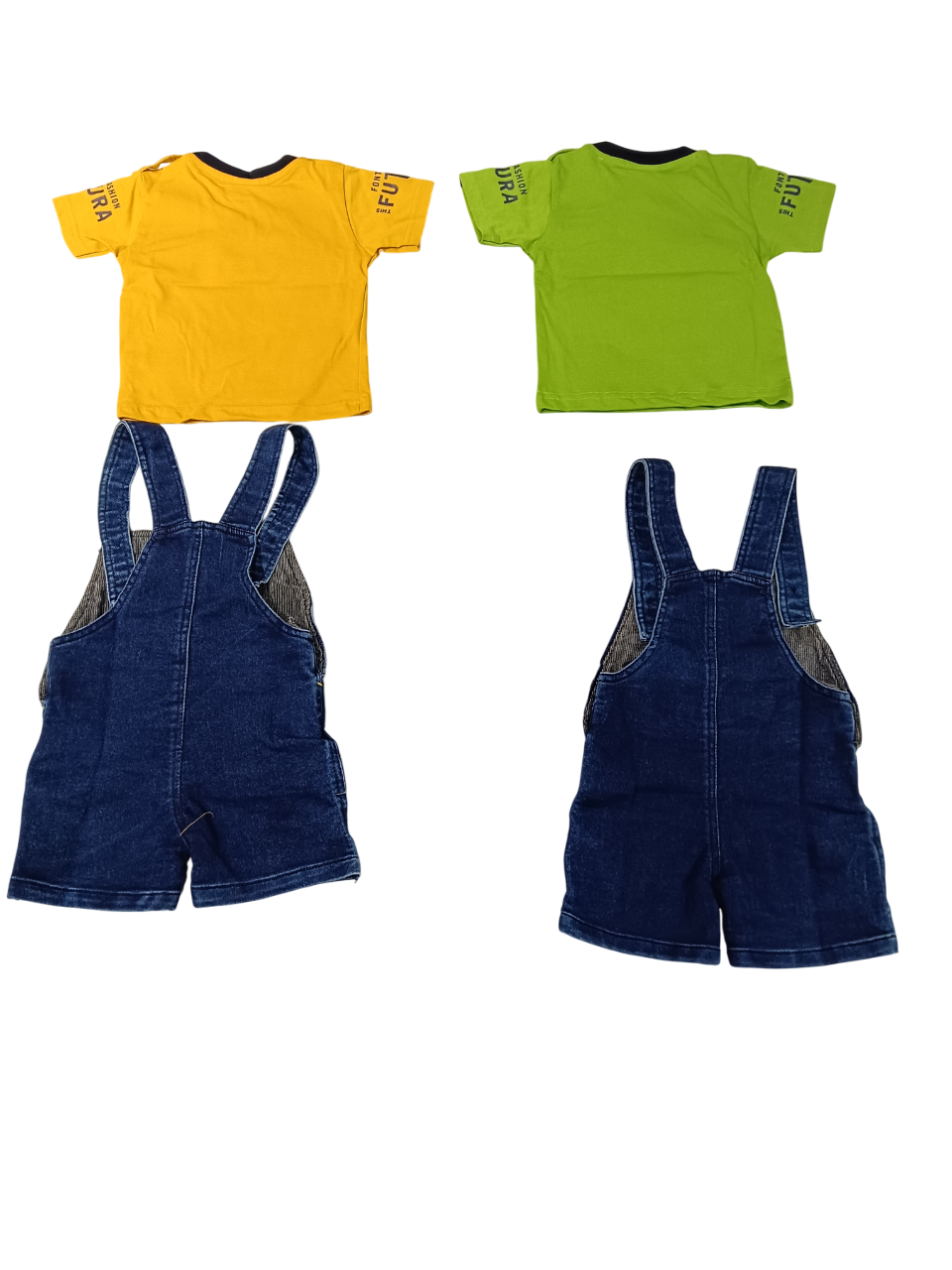 Kids' Denim Dungaree Set D.34.1554 Kids' Denim Dungaree Set D.34.1554