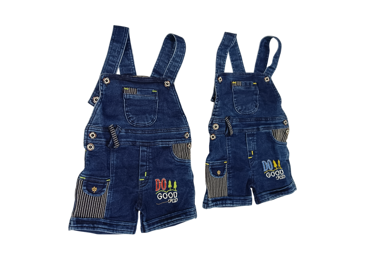 Kids' Denim Dungaree Set D.34.1554 Kids' Denim Dungaree Set D.34.1554